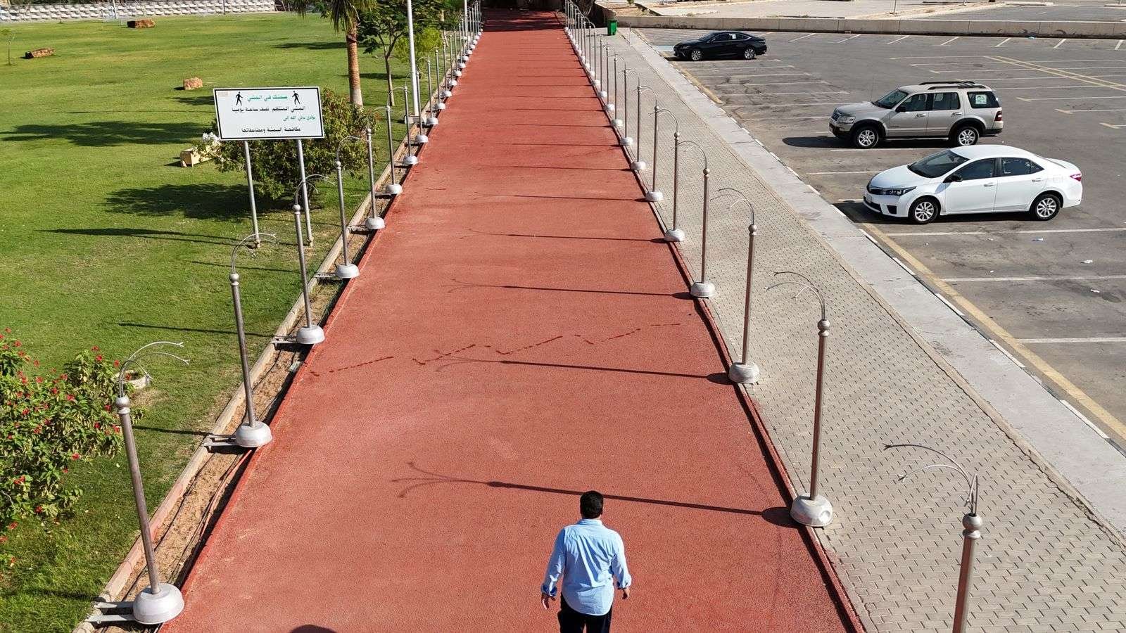 مسارات المشي